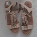 Giani Bernini Shoes | 39. Nwot. Giani Bernini Wedge Sandal | Color: Tan | Size: 7.5