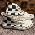 Vans Shoes | Brand: Vans | Classic Hi-Top Black And White Checkered Vans | Color: Black/White | Size: 8