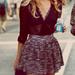 Free People Skirts | Free People Holly Go Tweed Black And Gray Mini Skirt Size S | Color: Black/Gray | Size: S