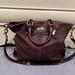 Coach Bags | Coach Brown Leather Bag | Color: Brown/Pink | Size: Os