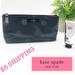 Kate Spade Accessories | Kate Spade Cosmetic Bag W/Free Vs Hand Lotion | Color: Black/Silver | Size: Os