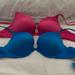 Victoria's Secret Intimates & Sleepwear | 2 Victoria Secret Very Sexy Push Up Bras | Color: Blue/Pink | Size: 34d