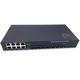 Elfcam® - Gigabit Ethernet LAN Switch mit 8 x Gigabit SFP 1,25G Ports und 8 x Gigabit Ethernet Port 10/100/1000Mbps, Plug-and-Play Gigabit Switch LAN Splitter (8 SFP-Ports)