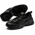 Sneaker PUMA "CILIA" Gr. 42,5, schwarz (puma black, puma silver, peach bud) Schuhe Sneaker