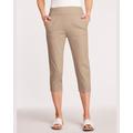 Blair Women's ClassicEase Stretch Capris - Tan - 14 - Misses