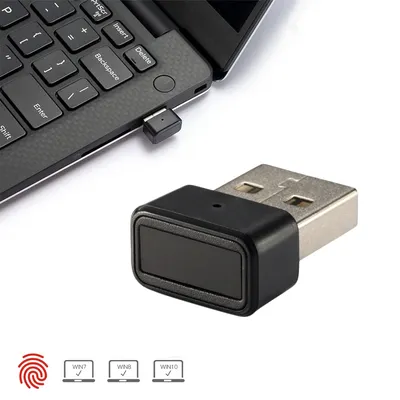 Kercan KE-01 Mini lecteur d'empreintes digitales USB pour Windows 7 8 10 Hello Touch Multi