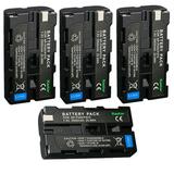 Kastar 4-Pack Battery 7.4V 3500mAh Replacement for LINE 6 98-034-0003 BA12 Battery Line 6 JTV James Tyler LINE 6 Shuriken LINE 6 Variax JTV 69 Guitar