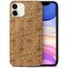 Case Yard Wooden Case Outside Soft TPU Silicone Slim Fit Shockproof Wood Protective Phone Cover for Girls Boys Men and Women Supports Wireless Charging All Seeing Eyes Design case for iPhone-11