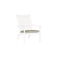 Summer Classics Club Aluminum Adirondack Chair in White | 37.63 H x 27.75 W x 35 D in | Wayfair 332094+C0106101W6101