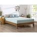 Red Barrel Studio® King Solid Wood Platform Bed Wood in Brown | 12 H x 76 W x 80 D in | Wayfair 97A401CBFF6B4831A70D61091C7A7509