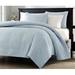 Red Barrel Studio® Cotton 4 Piece Coverlet Set Cotton in Blue | Wayfair FF76753A036A47E78920BCA04122B98E