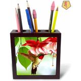 GN109 Pen Holder ，Colorful Wood in Brown | 5 H x 5.5 W x 1.81 D in | Wayfair 2963H3S9871I4GC0WK