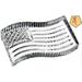 GN109 American Flag Paperweight, 4.5", Clear in Gray/White | 1 H x 4.5 W x 3 D in | Wayfair 29631YWI7O4639P2TJ