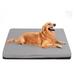 Tucker Murphy Pet™ Jumbo Memory Foam Dog Bed Mat For Medium, Large Dogs Polyester/Memory Foam in Gray | 4 H x 44.1 W x 32.3 D in | Wayfair