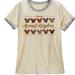 Disney Tops | Disney Parks Animal Kingdom Animal Print Mickey Icons Cream Burnout T-Shirt S | Color: Cream | Size: S
