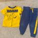 Disney Matching Sets | Lion King T Shirt And Sweatpants Outfit, Size 2t, Yellow Simba Shirt, Navy Pants | Color: Blue/Gold | Size: 2tb