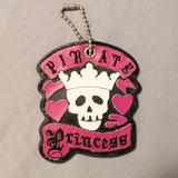 Disney Accessories | Disney Pirate Princess Keychain | Color: Black/Pink | Size: Os