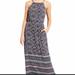 Athleta Dresses | Athleta Maxi Dress | Color: Blue/Red | Size: Xxs