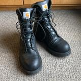 Carhartt Shoes | Carhartt Waterproof Work Boots | Color: Black | Size: 9