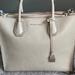 Michael Kors Bags | Good Used Condition Michael Kors Large Grey Mercer Accordion Tote | Color: Gray/Silver | Size: 12.75”W X 10.25”H X 5.5”D