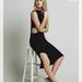 Free People Dresses | Free People Intimately Muscle Ribbed Bodycon Mid Dress Womens Size M | Color: Black | Size: S/M