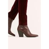 Free People Shoes | Free People Flynn Pointed Toe Western Heel Boots Size 6 New | Color: Brown/Red | Size: 6