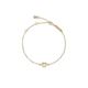 Ted Baker Hansa Crystal Heart Bracelet For Women (Gold/Crystal)