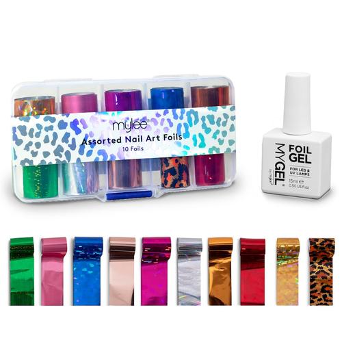 Mylee Nail Art Foil Kit Kunstnägel & Nageldesign