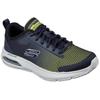 Sneaker SKECHERS "DYNA-AIR-BLYCE", Herren, Gr. 42, blau (navy, kombiniert), Textil, casual, Schuhe, mit Farbverlauf, Freizeitschuh, Halbschuh, Schnürschuh