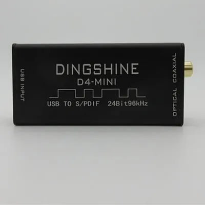 Prise en charge de la carte son USB D4-MINI DTS/AC3/éventuelles DIF décodage coaxial optique