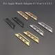 1 pair Adapter For Apple Watch Ultra band series 8 7 6 se 5 4 3 2 iwatch 42mm 38mm Strap steel