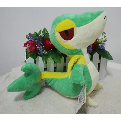 Peluche Pokemon Snivy de 30cm jouet animé poupée pour bébés et enfants cadeau