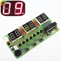 Module d'horloge électronique à affichage numérique LED microcontrôleur C51 affichage de tube kit