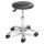 Height Adjustable Lab Stool, 13-1/2 dia. x 21h, Black