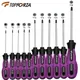 11pcs Torx Tournevis T5 T6 T7 T8 T9 T10 T15 T20 T25 T27 T30 Magnétique CR-V Tournevis à Embouts pour