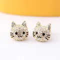 Mignon fille chat boucles d'oreilles exquis femmes boucles d'oreilles accessoires de mode fête