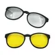 Verres de lunettes de soleil polarisés TAC à simple coupure monture de mode lunettes optiques pour