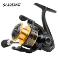 SOLOKING-Moulinet Spinning avec roulements à billes pour la pêche à la truite au bar en solde