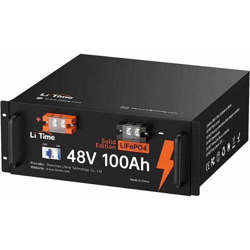 48V 100Ah Lithium LiFePO4 Batterie - Litime