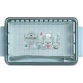 Rilakkuma KITCHEN ZAKKA Butter case with quantitative cutting KA12301 Light blue