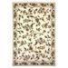 Blue/Green 158 x 63 x 59 in Area Rug - Winston Porter Rectangle Daryus Power Loomed Rectangle 5'3" x 7'7" Indoor Area Rug in Ivory/Green | Wayfair