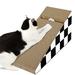 Tucker Murphy Pet™ Conisha Cat Scratching Board Cardboard in Black | 9.84 H x 19.68 W x 9.25 D in | Wayfair 0533313693D743769AC385B68075D02F