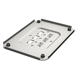 Alu-Kombiplatte für Schilderset für Hydranten - 250x200 mm Image