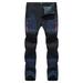 Levmjia Mens Sweatpants Joggers Tall Men s Fashion Casual Plush Thickened Assault Pants Large Waterproof Soft Shell Fleece Outdoor Sports Cycling Climbing Trousers Pants Dark Blue