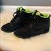 Nike Shoes | Nike Force Wedge Sneakers Size 6 | Color: Black/Green | Size: 6