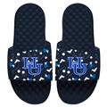 Men's ISlide Navy Hampton Pirates Retro Logo Slide Sandals