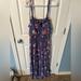Jessica Simpson Dresses | Jessica Simpson Floral Maxi Dress | Color: Purple | Size: M