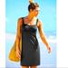 Athleta Dresses | Athleta Pura Black Swim Dress 32d/Dd With Adjustable Straps | Color: Black | Size: 32 D/Dd