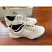 Adidas Shoes | Adidas Women's Golf Shoes W Seaside Sz 7 White\Tan Soft Spikes New Old Stock Nib | Color: Tan/White | Size: 7