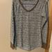 Athleta Tops | Athleta Long Sleeve Brown & Gray Workout Top-Xs | Color: Brown/Gray | Size: Xs
